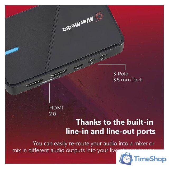 Устройство видеозахвата AverMedia Live Gamer Extreme 3 GC551G2 - Изображение №7 — Интернет-магазин Time-Shop