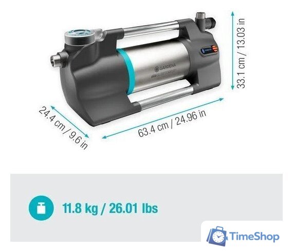 Садовый насос Gardena 6500 SilentComfort 9059-20 - Изображение №4 — Интернет-магазин Time-Shop