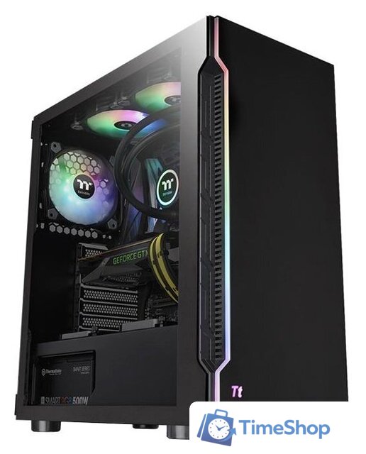 Корпус Thermaltake H200 TG RGB CA-1M3-00M1WN-00 - Изображение №1 — Интернет-магазин Time-Shop