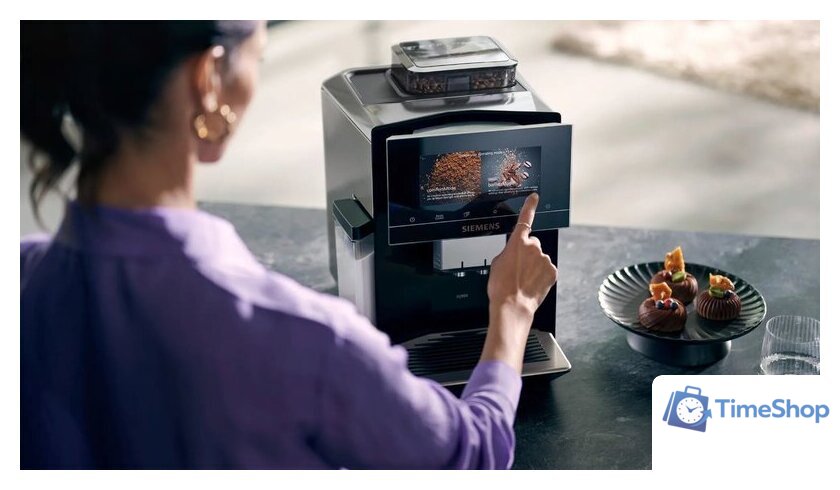 Кофемашина Siemens EQ900 TQ905R09 - Изображение №3 — Интернет-магазин Time-Shop