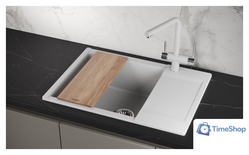 Кухонная мойка Granula ES-7003 (арктик) - Изображение №4 — Интернет-магазин Time-Shop