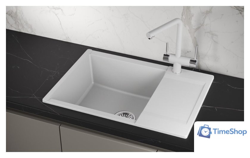 Кухонная мойка Granula ES-7003 (арктик) - Изображение №3 — Интернет-магазин Time-Shop