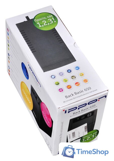 Источник бесперебойного питания IPPON Back Basic 650 - Изображение №12 — Интернет-магазин Time-Shop