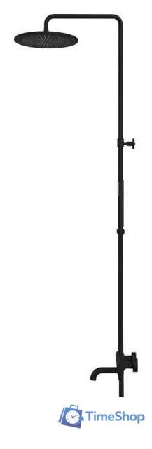 Душевая система  Whitecross Y1234BL (черный матовый) - Изображение №2 — Интернет-магазин Time-Shop