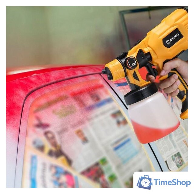 Краскораспылитель Deko DKSG20K2 (с 1-им АКБ) - Изображение №6 — Интернет-магазин Time-Shop