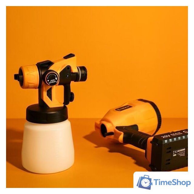 Краскораспылитель Deko DKSG20K2 (с 1-им АКБ) - Изображение №3 — Интернет-магазин Time-Shop