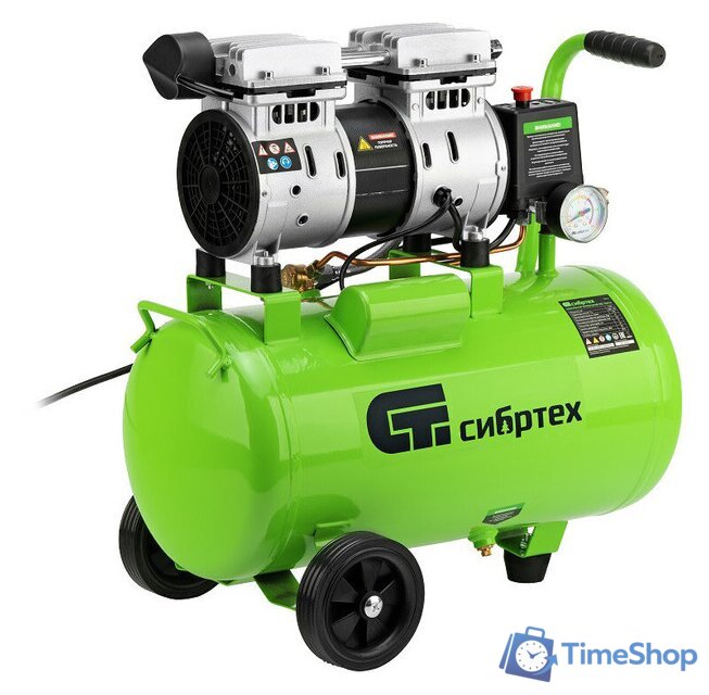 Компрессор СибрТех МБ 1100/24 - Изображение №1 — Интернет-магазин Time-Shop