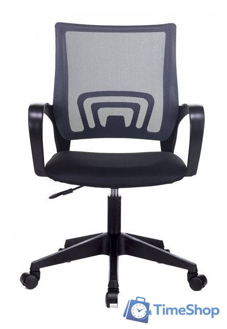 Офисное кресло Бюрократ CH-695NLT (темно-серый/TW-04 сиденье черный TW-11 сетка/ткань) - Изображение №9 — Интернет-магазин Time-Shop