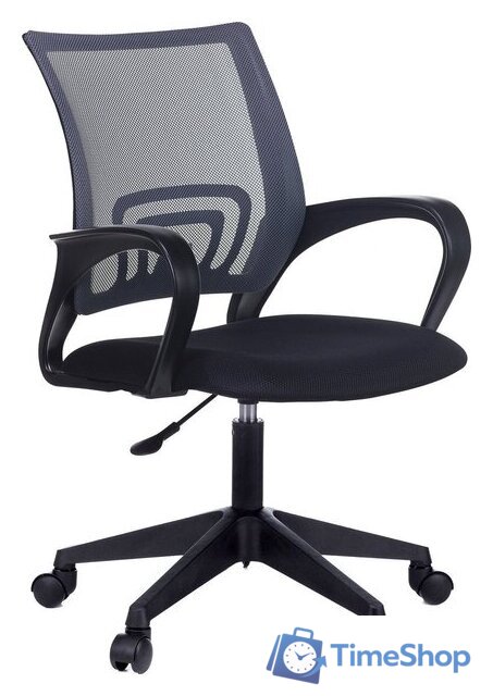 Офисное кресло Бюрократ CH-695NLT (темно-серый/TW-04 сиденье черный TW-11 сетка/ткань) - Изображение №8 — Интернет-магазин Time-Shop