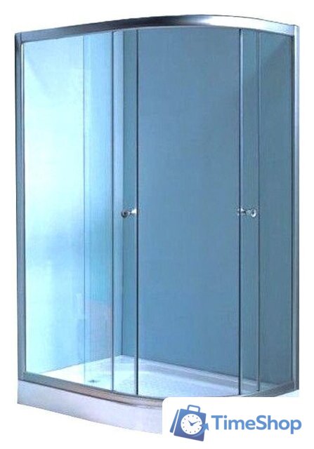 Душевой уголок Водный мир ВМ8137 L 100x80 - Изображение №1 — Интернет-магазин Time-Shop