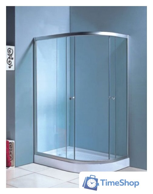 Душевой уголок Водный мир ВМ8137 L 100x80 - Изображение №2 — Интернет-магазин Time-Shop