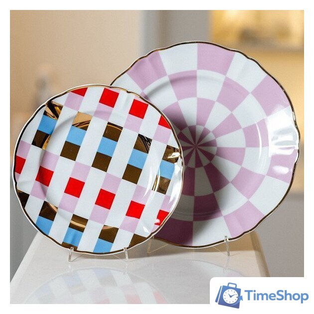 Тарелка обеденная Bitossi Abracadabra ABR00027 (энигма) - Изображение №2 — Интернет-магазин Time-Shop