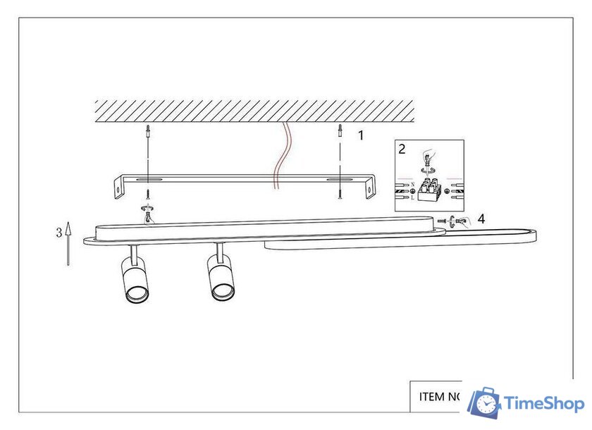 Светильник Favourite Planar 4075-2C - Изображение №7 — Интернет-магазин Time-Shop