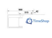 Кухонная мойка Blanco Zenar XL 6 S-F SteamerPlus 527376 (вулканический серый, с аксессуарами) - Изображение №3 — Интернет-магазин Time-Shop