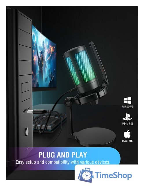 Проводной микрофон FIFINE A6 Neo (черный) - Изображение №5 — Интернет-магазин Time-Shop