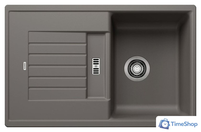 Кухонная мойка Blanco Zia 45 S 527383 (вулканический серый) - Изображение №1 — Интернет-магазин Time-Shop