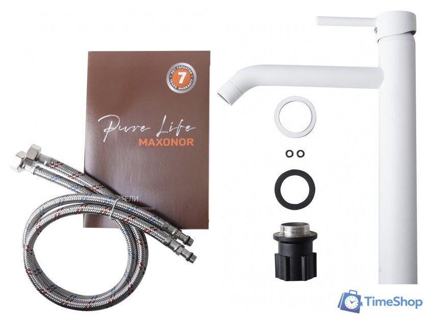 Смеситель Maxonor Pure Life PL1187-8 - Изображение №4 — Интернет-магазин Time-Shop