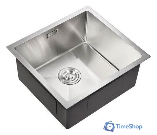 Кухонная мойка Milacio Denia 48 Steel MC.77440 (нержавеющая сталь) - Изображение №1 — Интернет-магазин Time-Shop