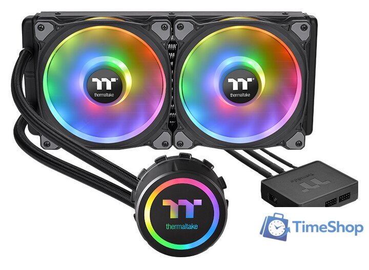 Система жидкостного охлаждения для процессора Thermaltake Floe DX RGB 280 TT Premium Edition CL-W257-PL14SW-A - Изображение №1 — Интернет-магазин Time-Shop