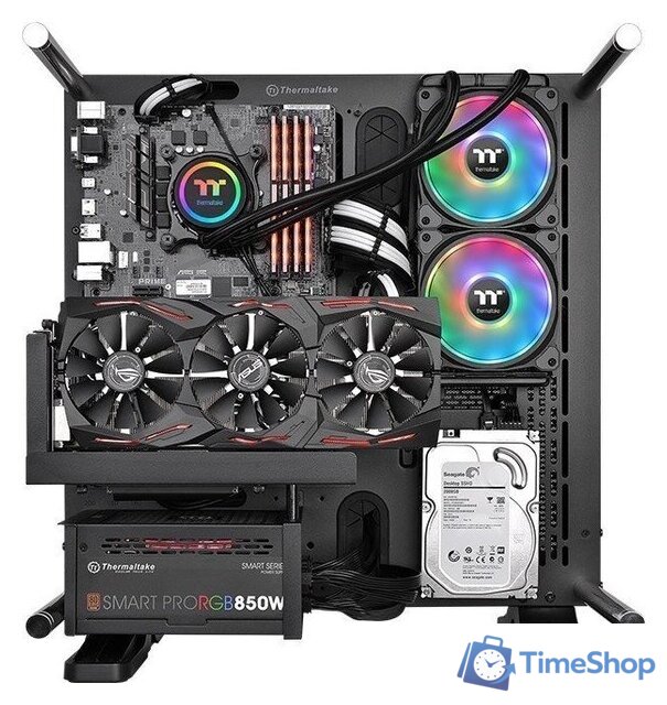Система жидкостного охлаждения для процессора Thermaltake Floe DX RGB 280 TT Premium Edition CL-W257-PL14SW-A - Изображение №2 — Интернет-магазин Time-Shop