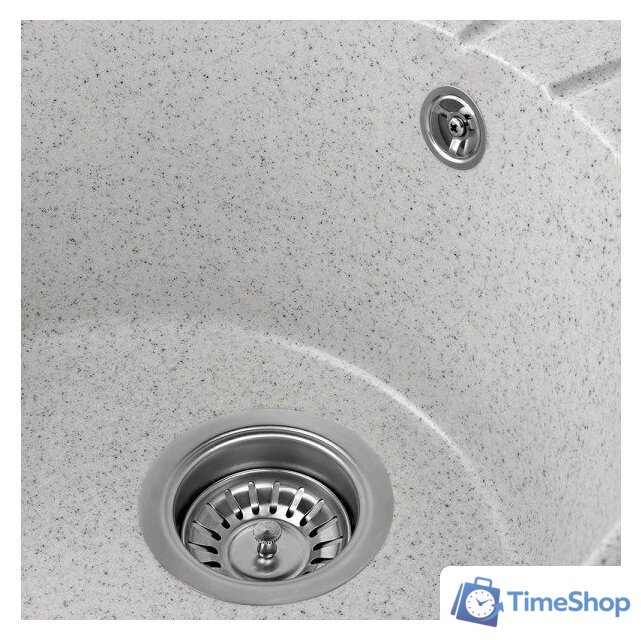 Кухонная мойка Saniteco Pura (серый) - Изображение №9 — Интернет-магазин Time-Shop