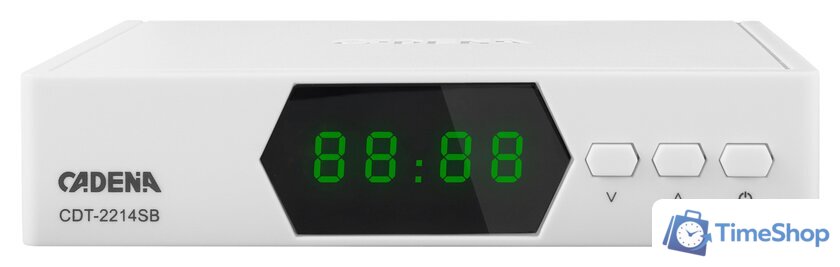 Приемник цифрового ТВ Cadena CDT-2214SB - Изображение №1 — Интернет-магазин Time-Shop