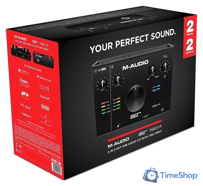 Аудиоинтерфейс M-Audio Air 192|4 - Изображение №8 — Интернет-магазин Time-Shop