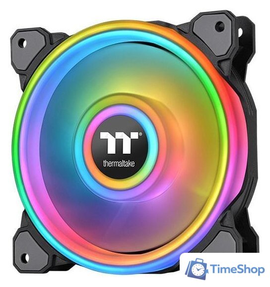 Вентилятор для корпуса Thermaltake Riing Quad 12 RGB TT Premium CL-F088-PL12SW-C - Изображение №1 — Интернет-магазин Time-Shop