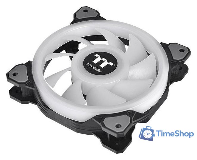 Вентилятор для корпуса Thermaltake Riing Quad 12 RGB TT Premium CL-F088-PL12SW-C - Изображение №2 — Интернет-магазин Time-Shop