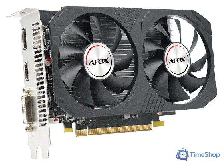Видеокарта AFOX Radeon RX 550 4GB GDDR5 AFRX550-4096D5H4-V6 - Изображение №2 — Интернет-магазин Time-Shop