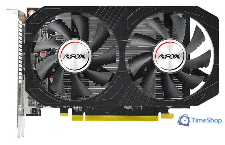 Видеокарта AFOX Radeon RX 550 4GB GDDR5 AFRX550-4096D5H4-V6 - Изображение №1 — Интернет-магазин Time-Shop