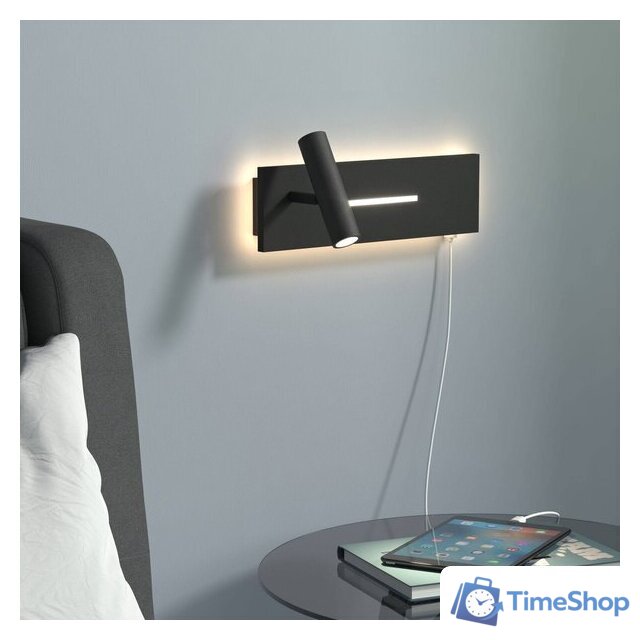 Бра Elektrostandard Tuo LED MRL LED 1117 (черный) - Изображение №2 — Интернет-магазин Time-Shop