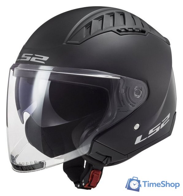 Мотошлем LS2 OF600 Copter 2 (S, черный матовый) - Изображение №5 — Интернет-магазин Time-Shop