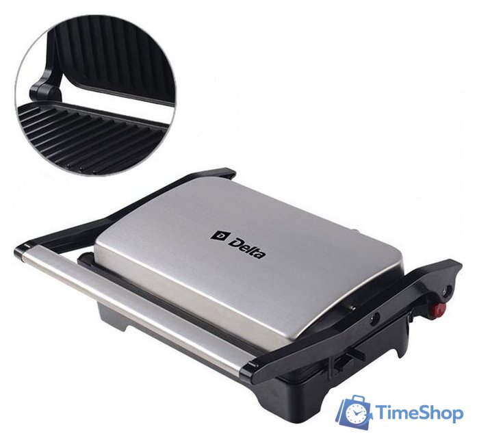 Электрогриль Delta DL-048 - Изображение №2 — Интернет-магазин Time-Shop