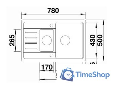 Кухонная мойка Blanco Legra 6 S Compact (черный) - Изображение №2 — Интернет-магазин Time-Shop