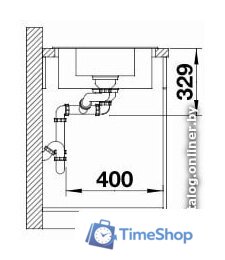 Кухонная мойка Blanco Legra 6 S Compact (черный) - Изображение №5 — Интернет-магазин Time-Shop