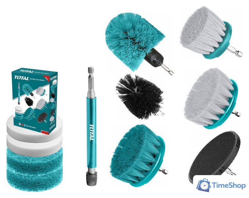 Набор щеток для электроинструмента Total TACB1101 - Изображение №1 — Интернет-магазин Time-Shop