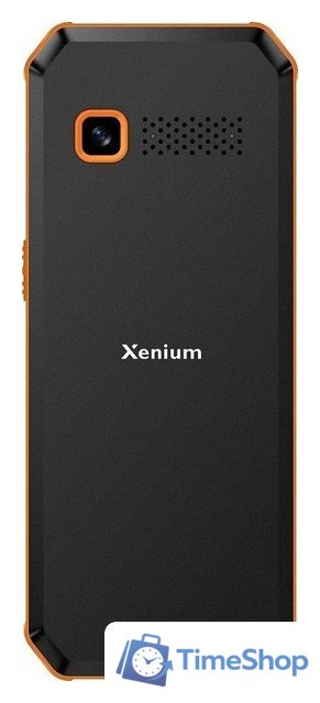 Кнопочный телефон Xenium X300 (оранжевый/черный) - Изображение №3 — Интернет-магазин Time-Shop