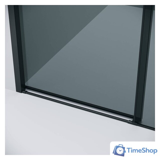 Душевой уголок Grossman Style 100x100x195 120.K33.05.1010.21.10 (черный матовый/стекло тонированное) - Изображение №6 — Интернет-магазин Time-Shop