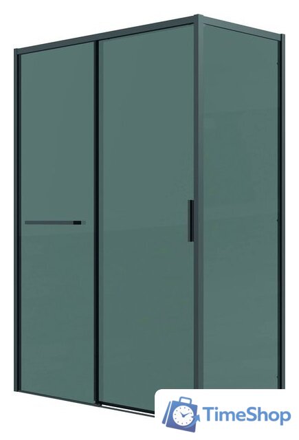 Душевой уголок Grossman Style 100x100x195 120.K33.05.1010.21.10 (черный матовый/стекло тонированное) - Изображение №1 — Интернет-магазин Time-Shop