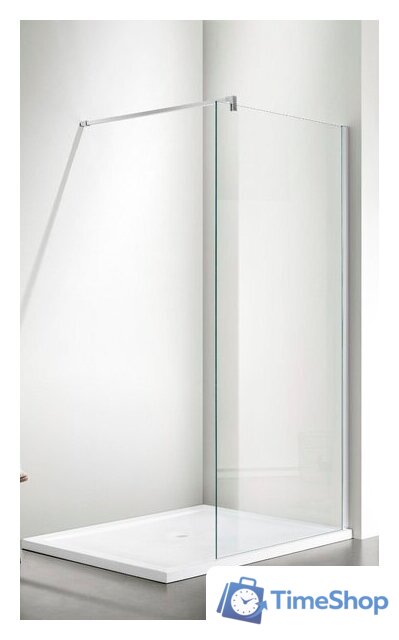 Душевая стенка Adema Реген 80 Walk-In (хром) - Изображение №2 — Интернет-магазин Time-Shop