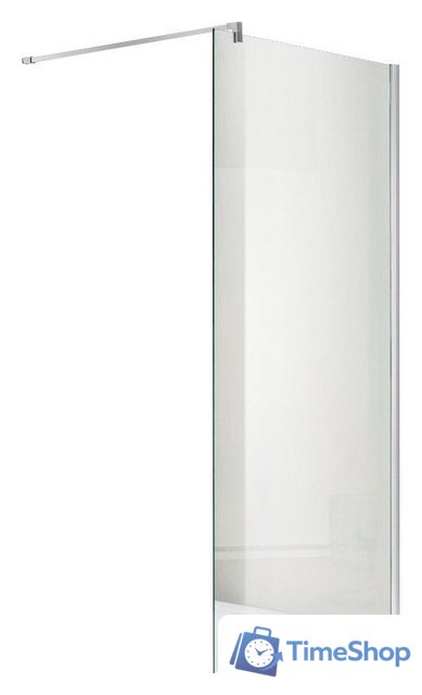 Душевая стенка Adema Реген 80 Walk-In (хром) - Изображение №1 — Интернет-магазин Time-Shop