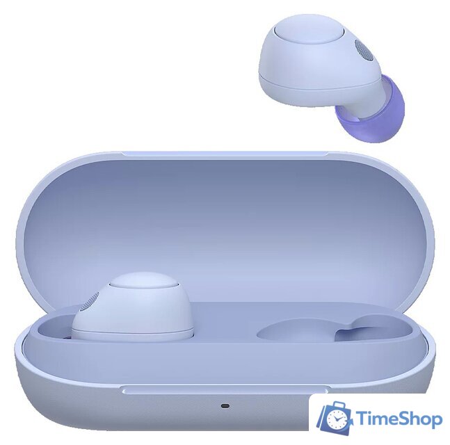 Наушники Sony WF-C700N (сиреневый) - Изображение №1 — Интернет-магазин Time-Shop