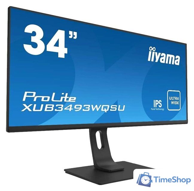 Монитор iiyama ProLite XUB3493WQSU-B1 - Изображение №2 — Интернет-магазин Time-Shop