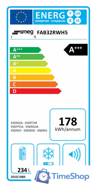 Холодильник Smeg FAB32RWH5 - Изображение №10 — Интернет-магазин Time-Shop