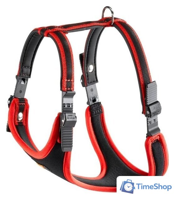 Шлея Ferplast Ergocomfort P L 75465922 (красный) - Изображение №1 — Интернет-магазин Time-Shop