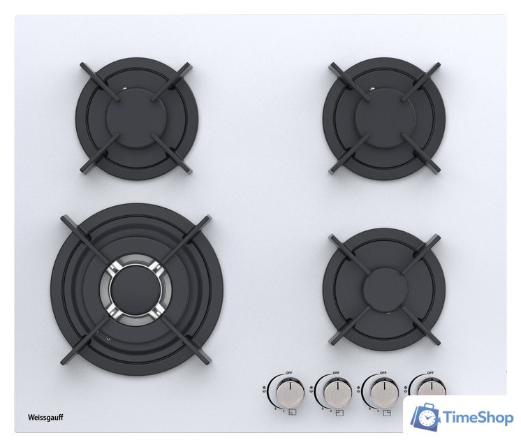 Варочная панель Weissgauff HGG 640 WG Nano Glass - Изображение №1 — Интернет-магазин Time-Shop