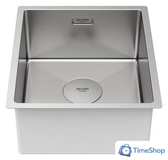 Кухонная мойка Paulmark Next 38 UNI PM213844-BS - Изображение №2 — Интернет-магазин Time-Shop