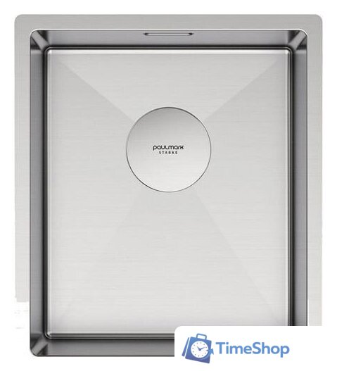 Кухонная мойка Paulmark Next 38 UNI PM213844-BS - Изображение №1 — Интернет-магазин Time-Shop