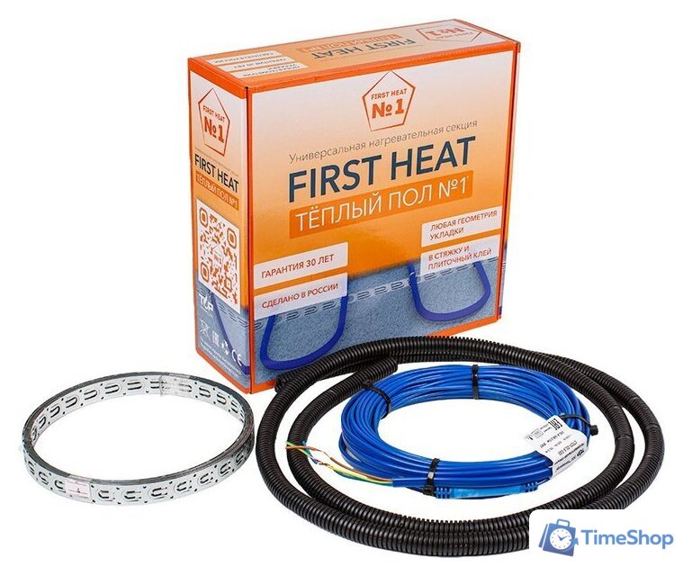 Нагревательный кабель Теплый пол №1 СТСП-81.0-1440 с терморегулятором RТС 70.26 - Изображение №3 — Интернет-магазин Time-Shop